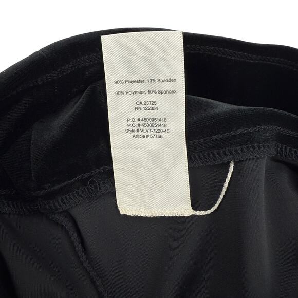 WILFRED FREE Aritzia Bela Velvet Midi Skirt Sz XXS Black - Picture 4 of 5